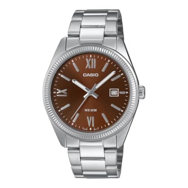 Casio Casual Watch MTP-1302DD-5AVDF, Red, Modern