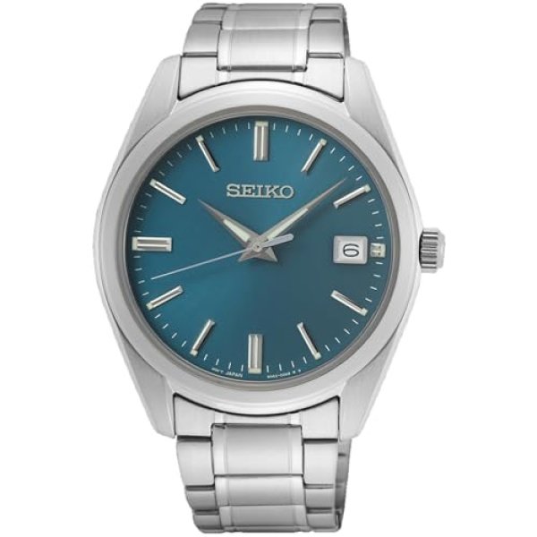 SEIKO Essentials Quartz Blue Dial Men's Watch SUR525
