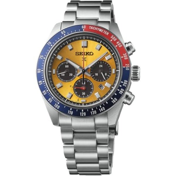 SEIKO Men's SSC947 Prospex Speedtimer Watch