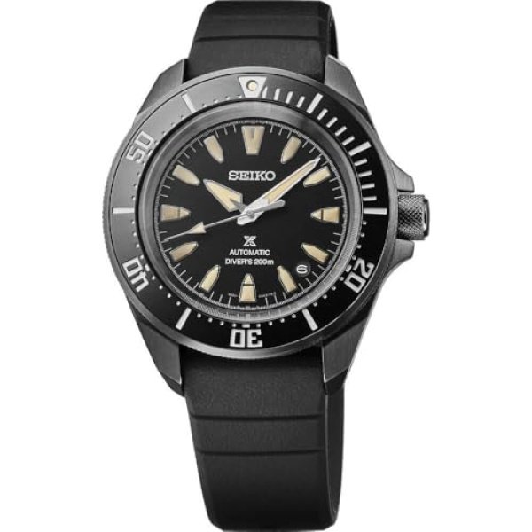 SEIKO Prospex Samurai Automatic Black Dial Men's Watch SRPL15
